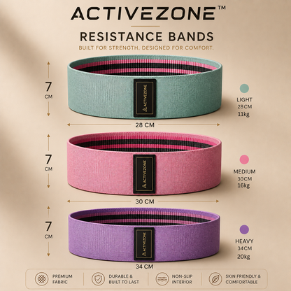 ActiveZone™ Resistance Bands (3pcs)